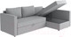 Миниатюра изображения товара Диван угловой Mio Tesoro Тилаус длинный подлокотник (It Grey)