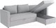 Миниатюра изображения товара Диван угловой Mio Tesoro Тилаус короткий подлокотник (lt Grey)