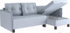 Миниатюра изображения товара Диван угловой Mio Tesoro Туули (Pastel Blue)