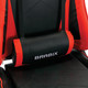 Миниатюра изображения товара Кресло геймерское Brabix Hunter Gm-130 / 532797 (черный/красный)