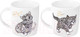 Миниатюра изображения товара Набор кружек Elan Gallery Котята / 410112
