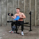 Миниатюра изображения товара Скамья для жима штанги DFC BEW04X