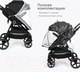 Миниатюра изображения товара Детская универсальная коляска Tomix Bonny / 619A (Jet Black)