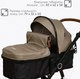 Миниатюра изображения товара Детская универсальная коляска Tomix Bonny / 619A (Sandy Brown)