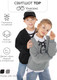 Миниатюра изображения товара Свитшот детский Amarobaby Top / AB-OD23-T28/09-146 (черный, р.146)