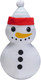 Миниатюра изображения товара Игрушка для собак Beeztees Плюшевая Рождественский снеговик / 2400100