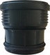 Миниатюра изображения товара Муфта внутренней канализации Burke 110/110/110110B с увеличенным внутренним проходом (черный)