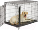 Миниатюра изображения товара Клетка для животных Midwest Contour для собак 2 двери / 842DD (108x75x77см)