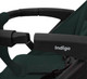 Миниатюра изображения товара Детская прогулочная коляска INDIGO Epica XL Air с сумкой (темно-зеленый)