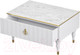 Миниатюра изображения товара Журнальный столик Мебель-Неман Лоренсо / МН-043-38 (1) (белый)