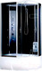 Миниатюра изображения товара Душевая кабина Водный мир ВМ-8801 L 80x110 (черный/тонированное стекло)
