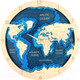 Миниатюра изображения товара Настенные часы Woodary 2053 (40см)