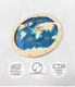 Миниатюра изображения товара Настенные часы Woodary 2053 (40см)