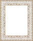 Миниатюра изображения товара Рамка Декарт 40x50 8Л3716 (белый с золотом)