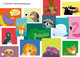 Миниатюра изображения товара Развивающая книга Махаон Супернаклейки. Веселые зверята, мягкая обложка (Гринуэлл Джессика)