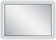 Миниатюра изображения товара Зеркало Континент Meridian Gray Led 100x70 (с бесконтактным сенсором)