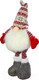 Миниатюра изображения товара Фигура под елку GrandSiti Гном в полосатом колпаке и серых ботиночках / HM2869-53