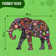 Миниатюра изображения товара Пазл Puzzle Time Фантазийный слон / 9847775 (500эл)