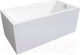 Миниатюра изображения товара Ванна акриловая Radomir Джоанна 140x70 / 2-78-0-0-1-252Р (фронтальный, с каркасом)