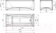 Миниатюра изображения товара Ванна акриловая Radomir Веста 170x75x45 / 2-01-0-0-0-255
