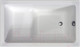 Миниатюра изображения товара Ванна акриловая Radomir Джоанна 120x70 / 2-01-0-0-0-253