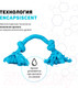Миниатюра изображения товара Игрушка для собак Playology Dri-Tech Rope / P3000818 (с ароматом арахиса, маленький,  голубой)