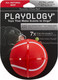 Миниатюра изображения товара Игрушка для собак Playology Squeaky Chew Ball / P33289 (с ароматом говядины, красный)