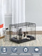 Миниатюра изображения товара Клетка для животных Midwest Contour для собак 2 двери / 830DD (78x49x54.5см)