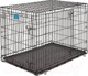 Миниатюра изображения товара Клетка для животных Midwest Life Stages для собак 2 двери / 1642DD (109x73x77см, черный)