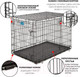 Миниатюра изображения товара Клетка для животных Midwest Life Stages для собак 2 двери / 1642DD (109x73x77см, черный)