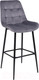 Миниатюра изображения товара Стул барный Алвест AV 405 (темно-серый бархат Н-15/черный)