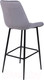 Миниатюра изображения товара Стул барный Алвест AV 405 (темно-серый бархат Н-15/черный)