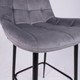 Миниатюра изображения товара Стул барный Алвест AV 405 (темно-серый бархат Н-15/черный)