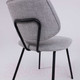 Миниатюра изображения товара Стул AksHome Dixie (серая ткань/черный)