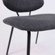 Миниатюра изображения товара Стул AksHome Dixie (темно-серая ткань/черный)