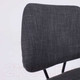 Миниатюра изображения товара Стул AksHome Dixie (темно-серая ткань/черный)
