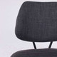 Миниатюра изображения товара Стул барный AksHome Jessy (темно-серая ткань/черный)