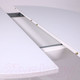 Миниатюра изображения товара Обеденный стол Listvig Vega D100x135x75 (стекло белый/белый)