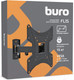 Миниатюра изображения товара Кронштейн для телевизора Buro FL1S (черный)