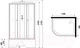 Миниатюра изображения товара Душевая кабина Niagara Eco E120/80/40R/MT 120x80x215