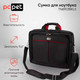Миниатюра изображения товара Сумка для ноутбука PC Pet 15.6 6903 / TN6903BKLS (черный нейлон)