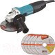 Миниатюра изображения товара Профессиональная угловая шлифмашина Makita GA5030RX9