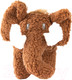 Миниатюра изображения товара Игрушка для собак MPG brands Tufflove Мамонт / WB24291-VA (коричневый)