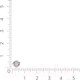 Миниатюра изображения товара Подвеска из серебра ZORKA 04D0018 (с бриллиантом)
