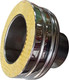 Миниатюра изображения товара Переходник для дымохода КПД ф130/130x200 (нержавеющая сталь)