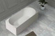Миниатюра изображения товара Ванна из искусственного камня Abber Stein AS9603 (белый матовый)