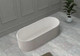 Миниатюра изображения товара Ванна из искусственного камня Abber Stein AS9607 (белый матовый)