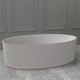 Миниатюра изображения товара Ванна из искусственного камня Abber Stein AS9627 (белый матовый)