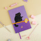 Миниатюра изображения товара Ежедневник Meshu Сat Walk. Purple Rebel А5 / MS_53620 (136л)