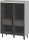 Миниатюра изображения товара Шкаф с витриной Мебель-Неман Модена МН-048-23-Ц2 (персидский жемчуг/лунный камень/черный/графит)
